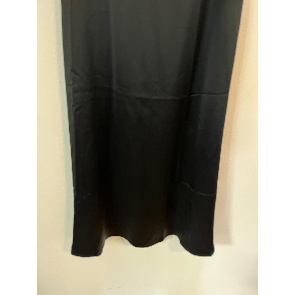 OGL Non-Slip Strapless Midi Satin Skirt Brami Dress - Picture 5 of 11